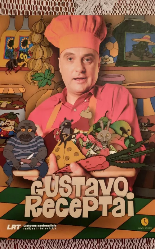 Gustavo receptai - Audrius Rakauskas, knyga