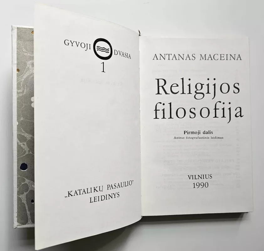 Religijos filosofija (1 dalis) - Antanas Maceina, knyga 3