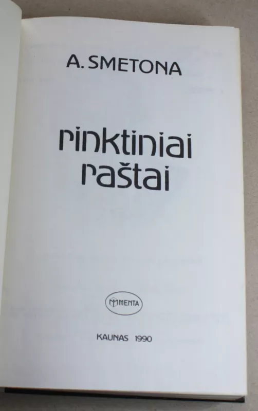 A.Smetona.Rinktiniai raštai - Alfonsas Eidintas, knyga 3