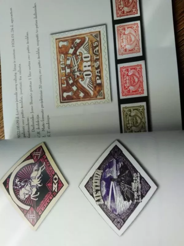 Lietuvos projektiniai pašto ženklai 1918 -1940 - Vytautas Sajauskas, knyga 4