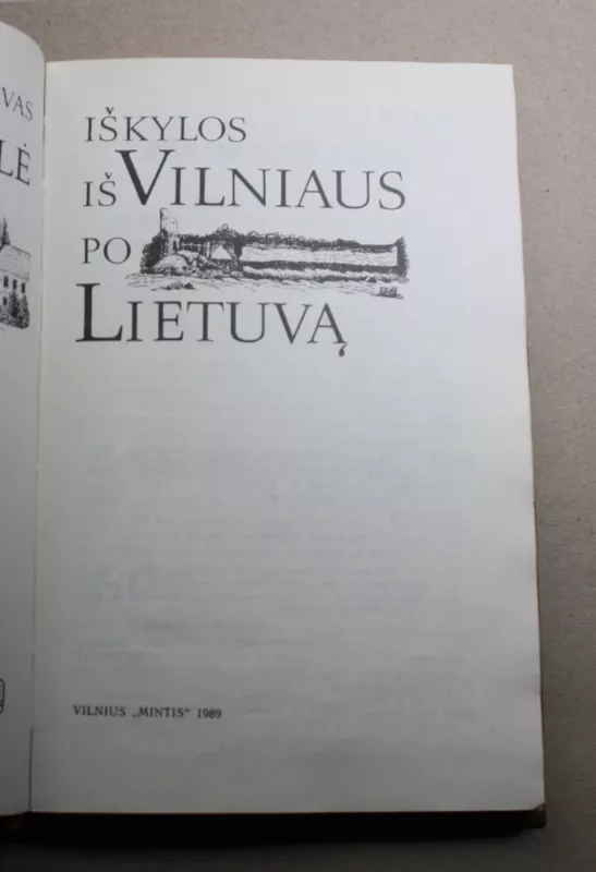 Iškylos iš Vilniaus po Lietuvą - Vladislavas Sirokomlė, knyga 3