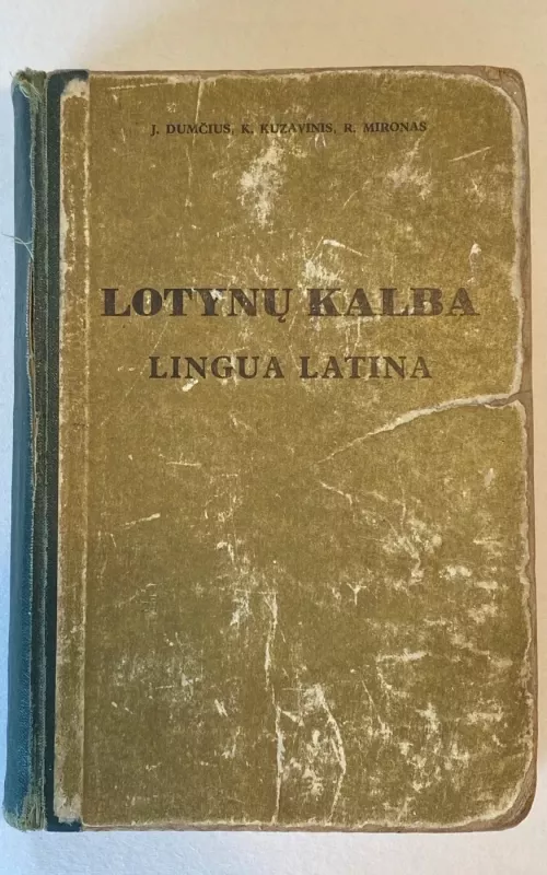 Lotynų kalba - Autorių Kolektyvas, knyga 2