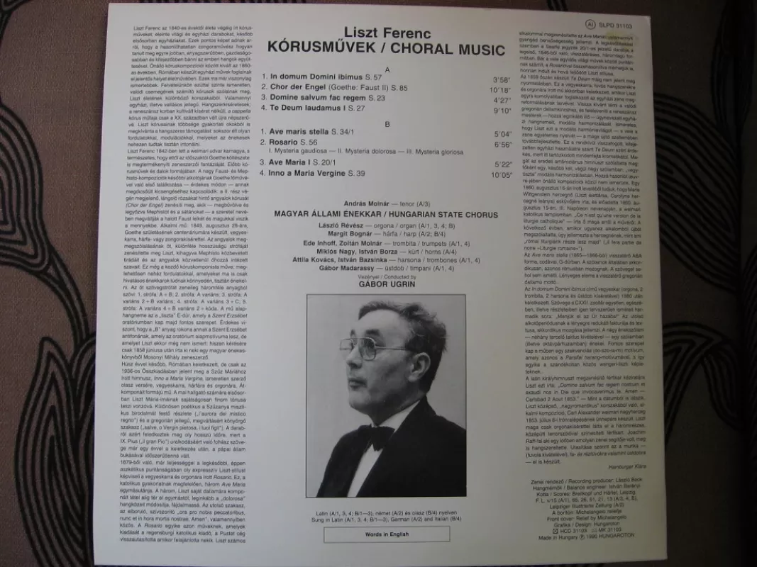 Liszt Ferenc - Liszt Ferenc, plokštelė 3