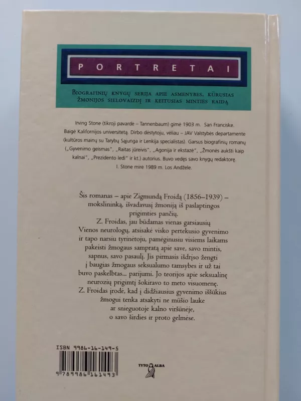 Proto aistros - Irving Stone, knyga 5