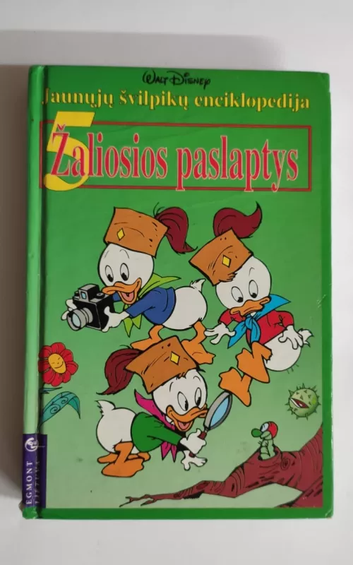 Jaunųjų švilpikų enciklopedija. Žaliosios paslaptys - Walt Disney, knyga