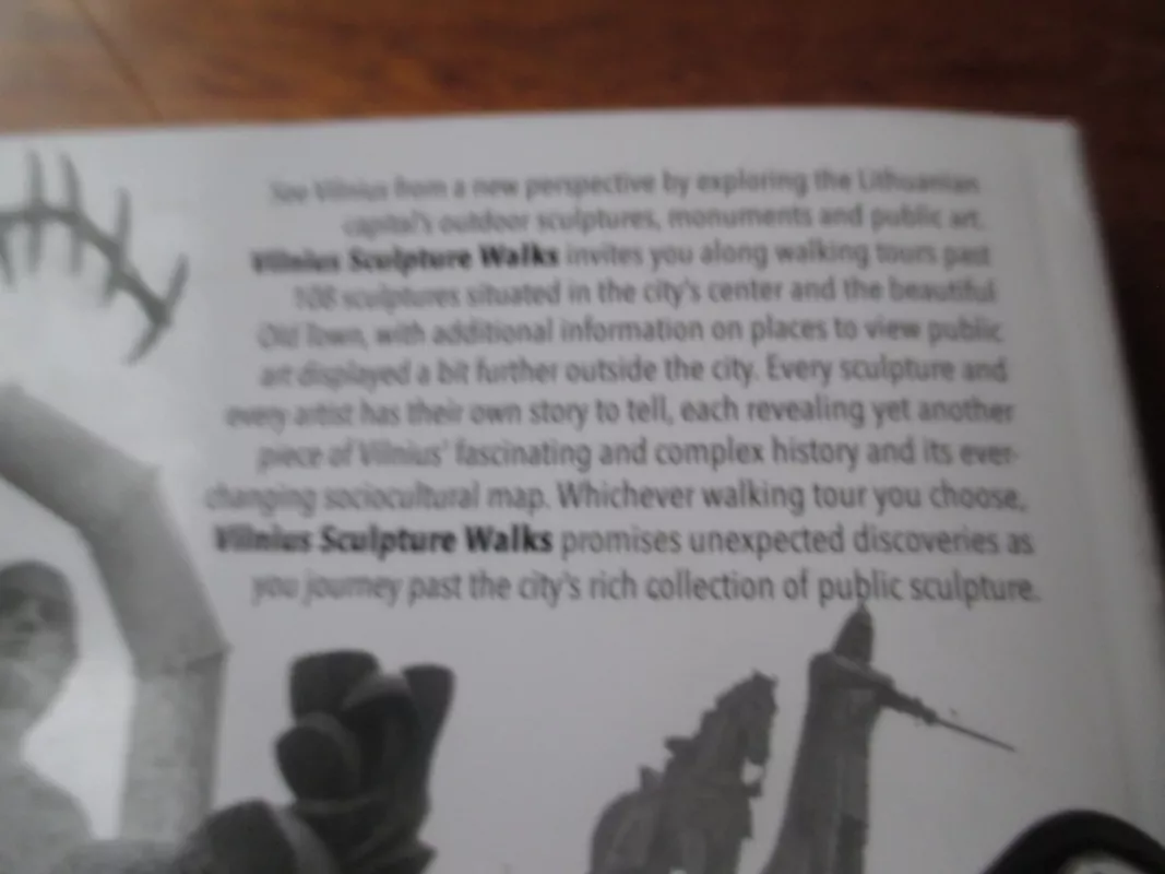 Vilnius sculpture walks. Cultural guide to the outdoor statues and sculpture of Lithuania - Autorių Kolektyvas, knyga 5