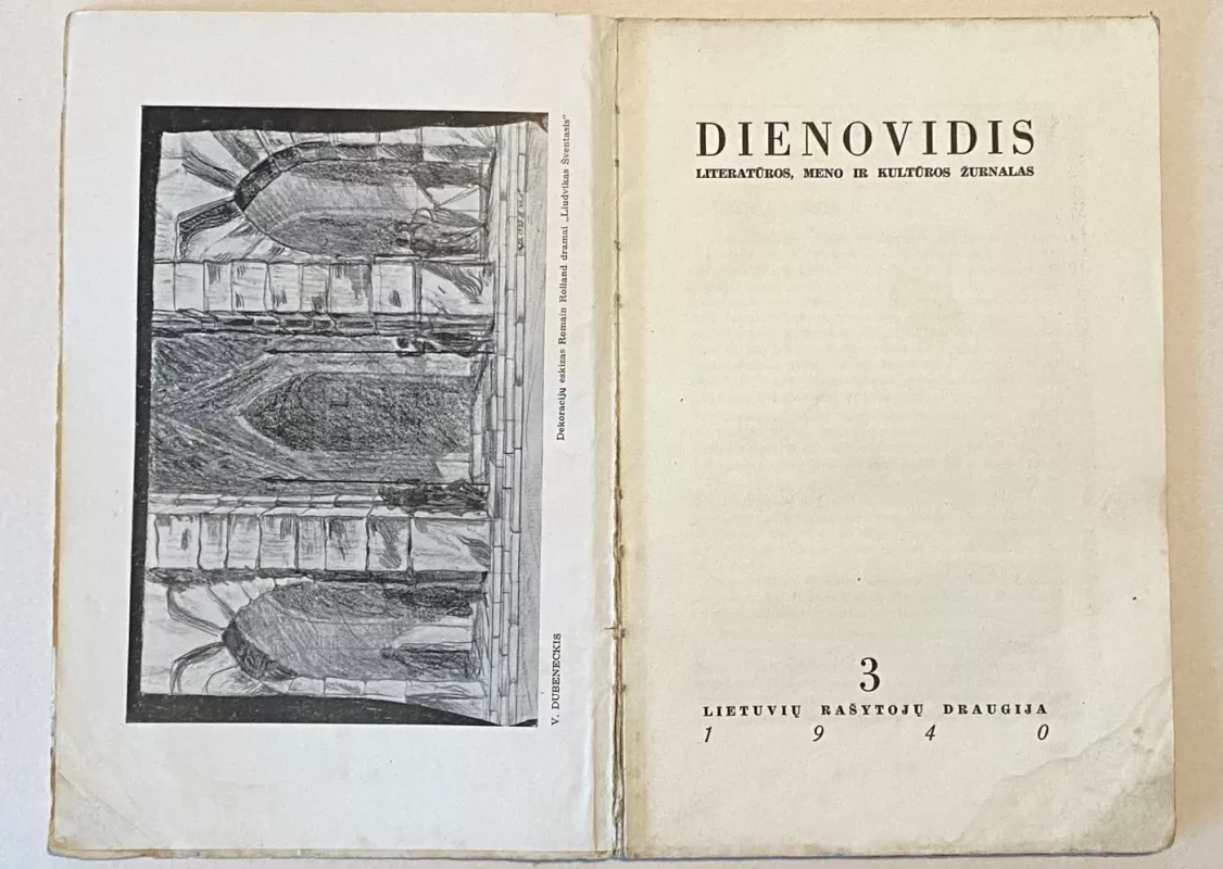 Dienovidis žurnalas 1940m. Nr.3 - Autorių Kolektyvas, knyga 3