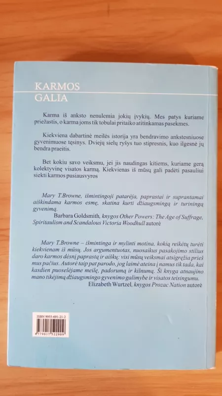 Karmos galia - Mary T. Browne, knyga 3