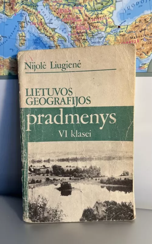 Lietuvos geografijos pradmenys VI klasei - Nijolė Liugienė, knyga