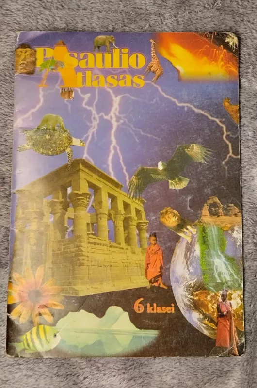 10 ir 6 klasės Pasaulio atlasai - Karolis Mickevičius, knyga 5