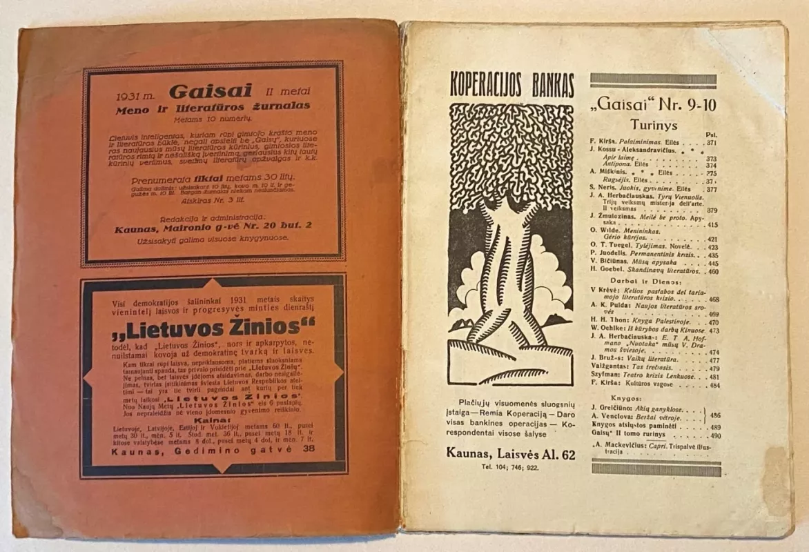Gaisai žurnalas 1930m. Nr.9-10 - Autorių Kolektyvas, knyga 3
