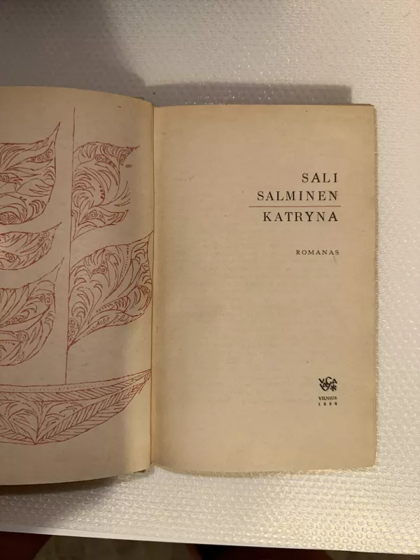 Katryna - Sali Salminen, knyga 3