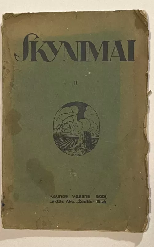 Skynimai žurnalas 1933m. NR.2 - Autorių Kolektyvas, knyga 2