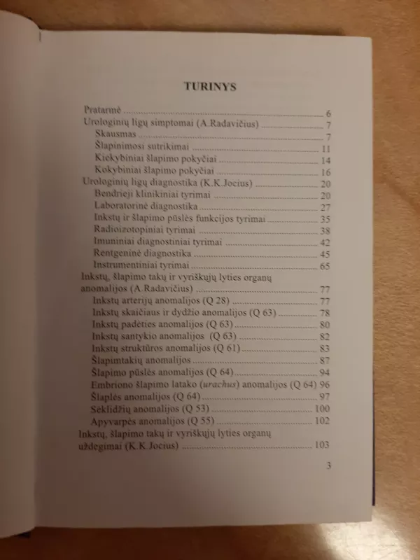 Urologijos Pradmenys - A. Radavičius, knyga 3