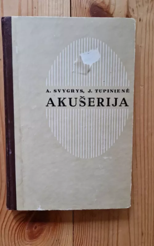 Akušerija - A. Svygrys, knyga