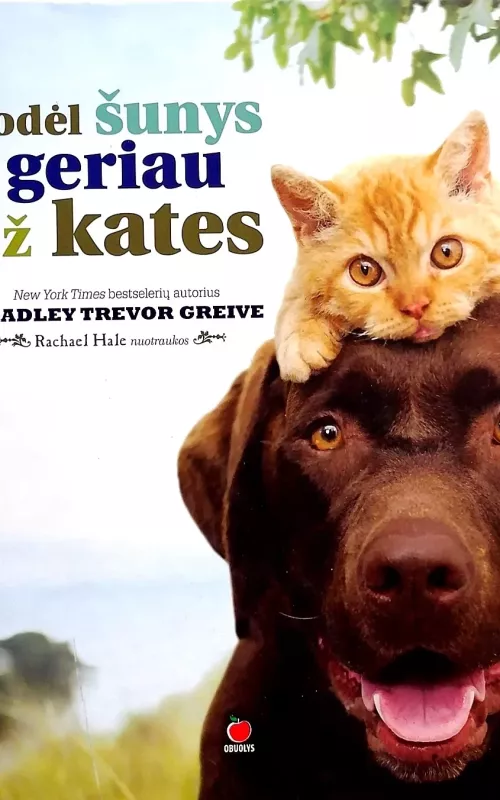 Kodėl šunys geriau už kates - Bradley Trevor Greive, knyga