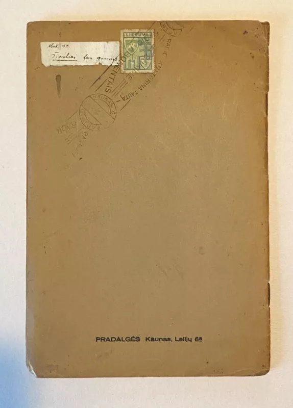 Pradalgės žurnalas 1934-5m. NR.1 ir NR.3-4 - Autorių Kolektyvas, knyga 6