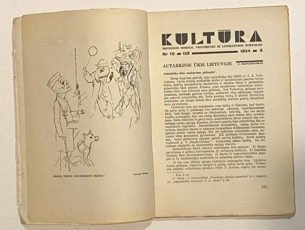 Kultūra žurnalas 1934m. NR.10 - Autorių Kolektyvas, knyga 4