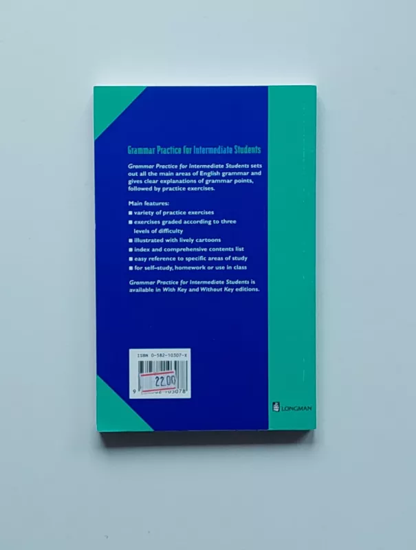 Grammar Practice for Intermediate Students - Elain Walker, knyga 3