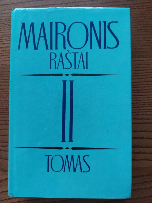 Maironis raštai 1,2,3 -  Maironis, knyga 4