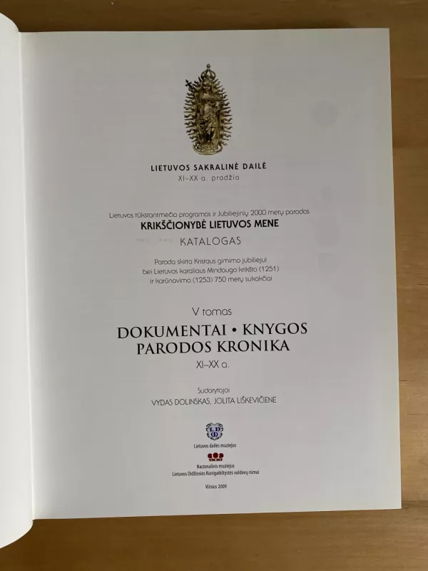 Lietuvos sakralinė dailė (5 tomas). Dokumentai, knygos - Autorių Kolektyvas, knyga 4