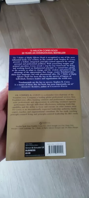 The 7 Habits of Highly Effective People - Stephen R. Covey, knyga 4