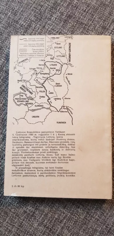 Lietuva Stalino ir Hitlerio sandėrio verpetuose - Liudas Truska, knyga 3
