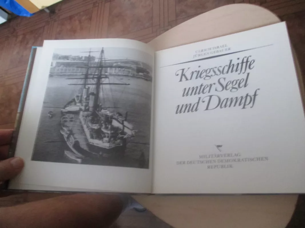 Kriegsschiffe unter Segel und Dampf - Jürgen Israel, knyga 4