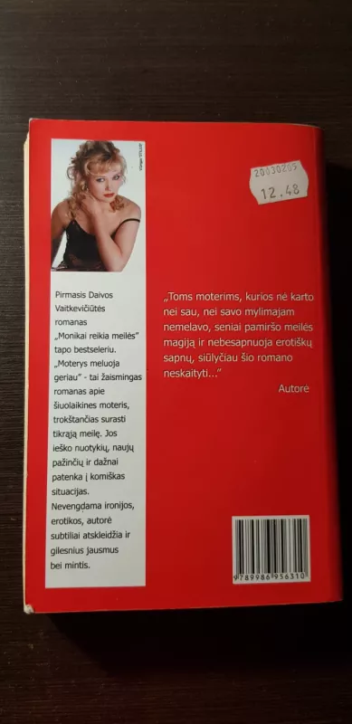 Moterys meluoja geriau (2 dalys) - Daiva Vaitkevičiūtė, knyga 6