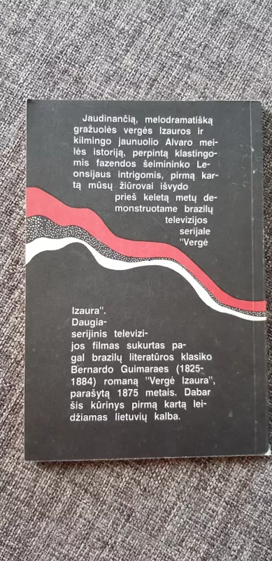 Vergė Izaura - Bernardo Guimaraes, knyga 3