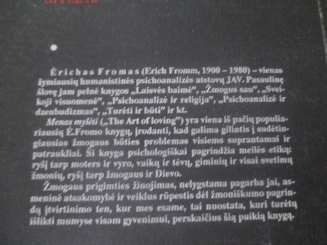 Menas mylėti - Autorių Kolektyvas, knyga 5