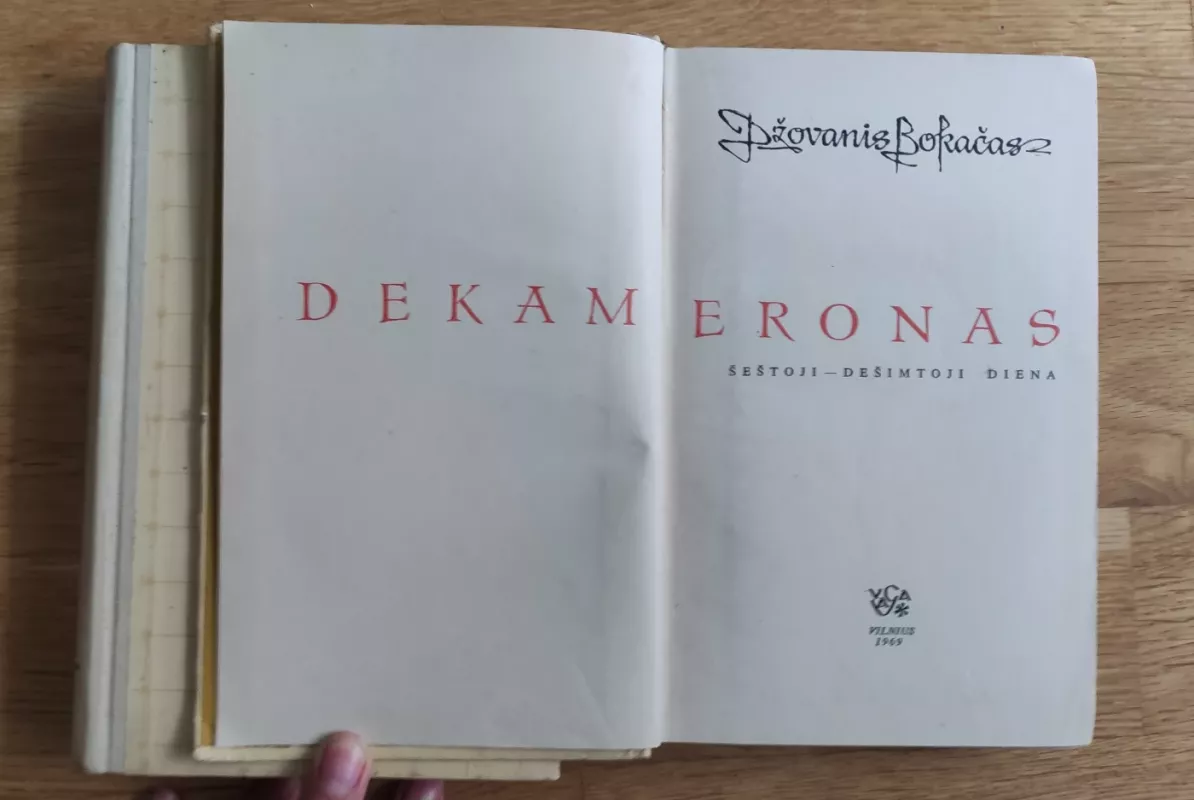 Dekameronas (2 tomai) - Džovanis Bokačas, knyga 4