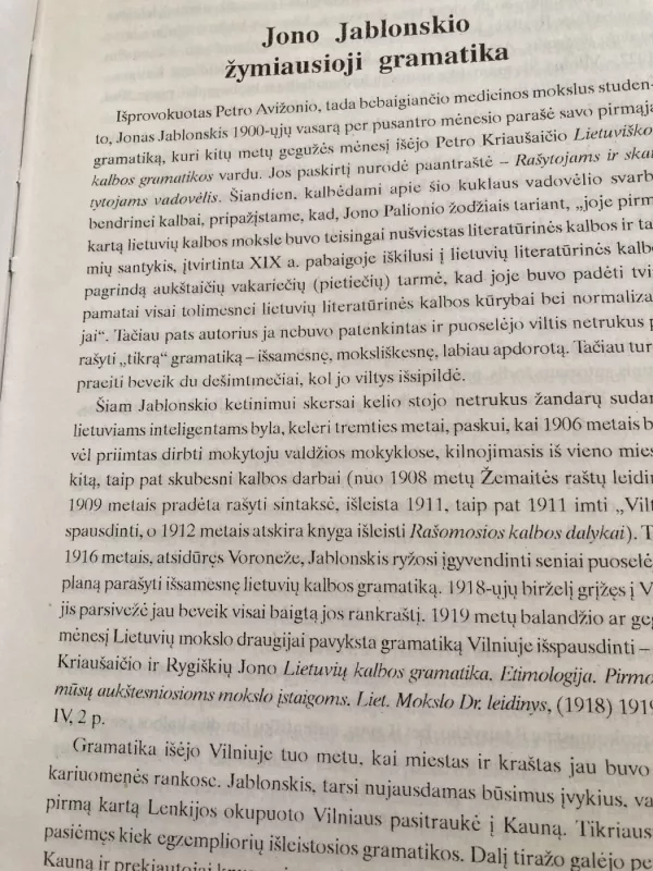 Lietuvių kalbos gramatika– Etimologija, vidurinėms mokslo įstaigoms - Jonas Jablonskis, knyga 3