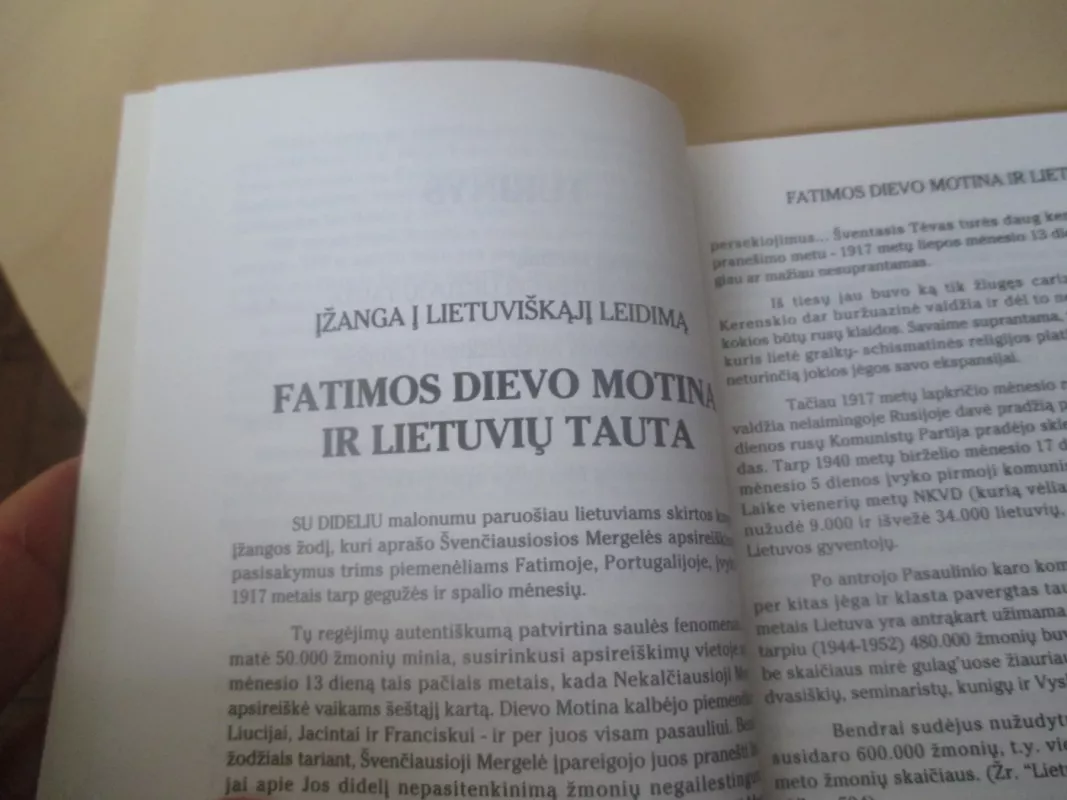 Fatimos apsireiškimai ir pranešimai - Machado Borelli, knyga 4