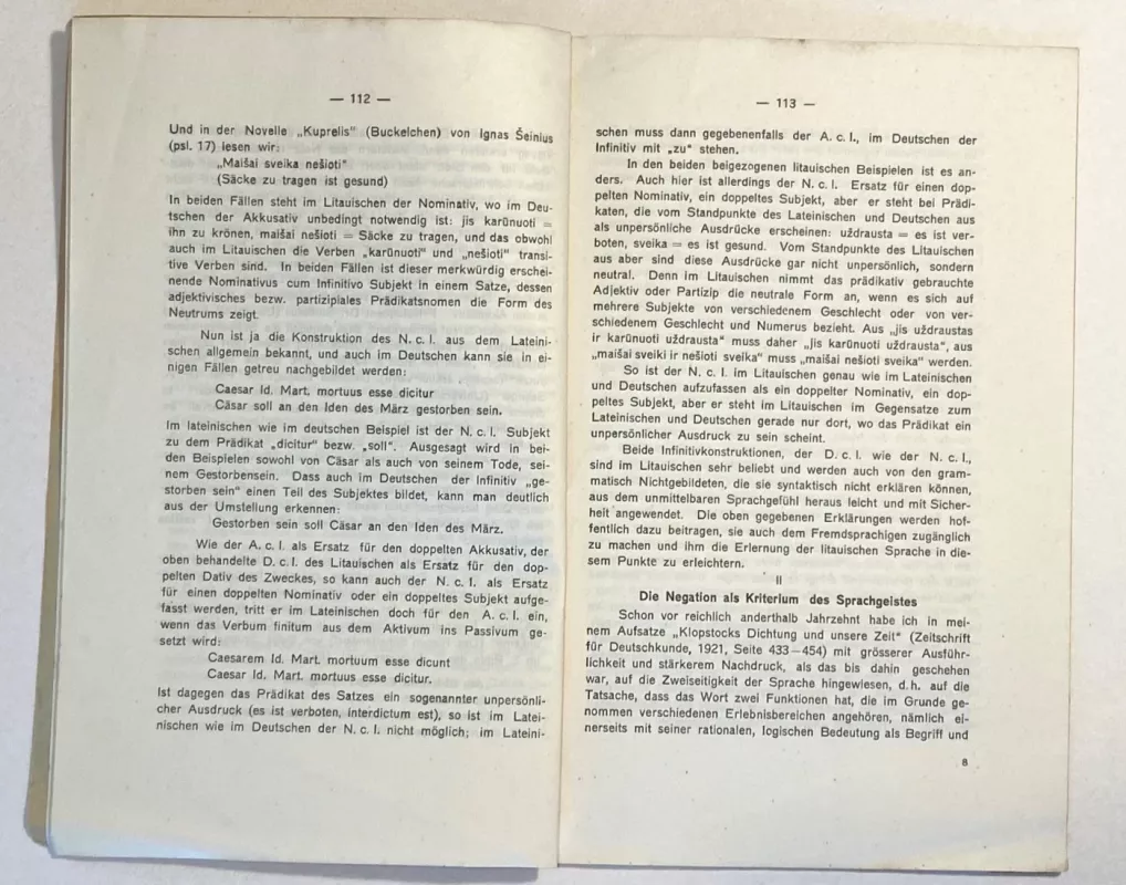 Archivum Philologicum - VI knyga – 1937m. - Pr. Skardžius, knyga 3
