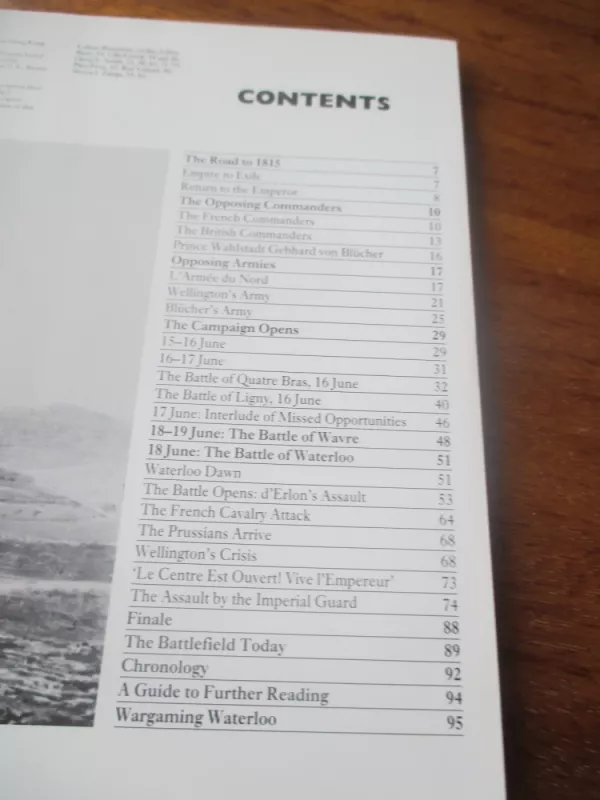 Waterloo 1815 - David G. Chandler, knyga 3