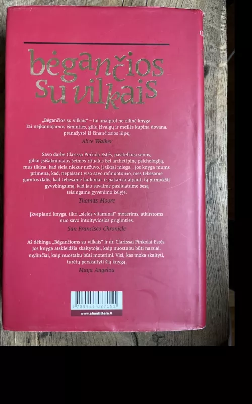 Bėgančios su vilkais - Ph.D Clarissa Pinkola Estes, knyga 2