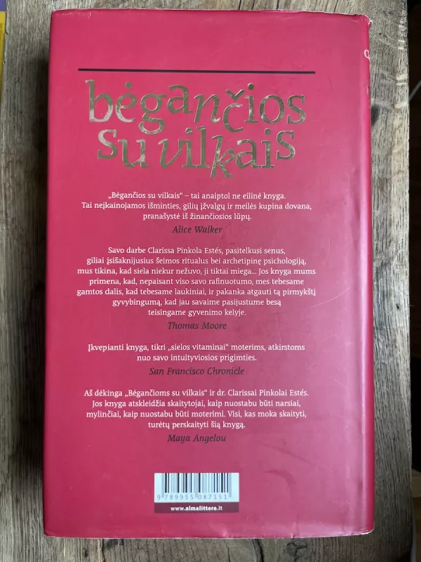 Bėgančios su vilkais - Ph.D Clarissa Pinkola Estes, knyga 5