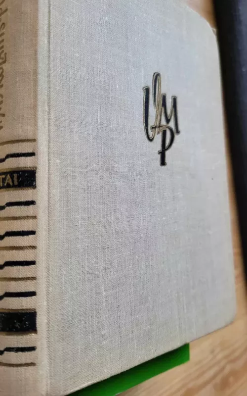 Vincas Mykolaitis-Putinas Raštai 1 tomas Poezija - Vincas Mykolaitis-Putinas, knyga 3