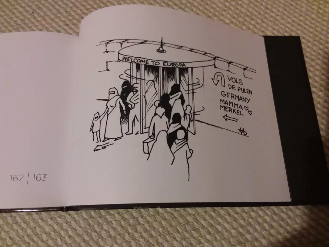 Gili juoda. Deep black. Torcqué karikatūrų rinkinys - Arie Cornelio Torcqué Zaanen, knyga 5