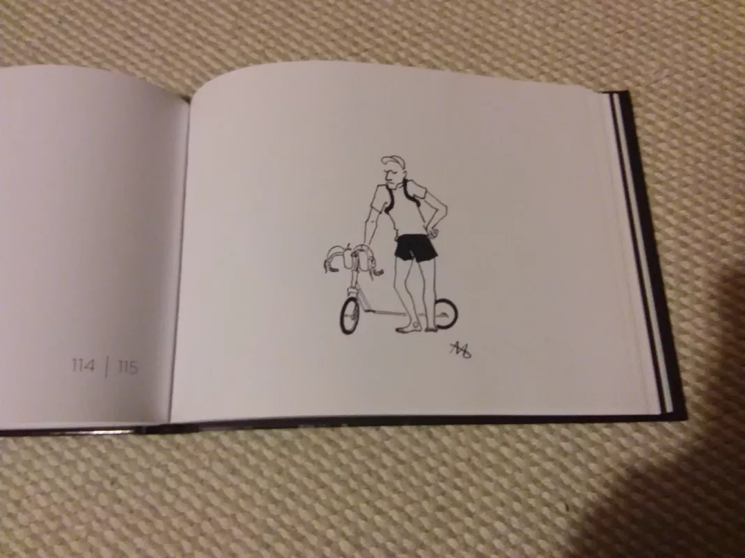 Gili juoda. Deep black. Torcqué karikatūrų rinkinys - Arie Cornelio Torcqué Zaanen, knyga 6