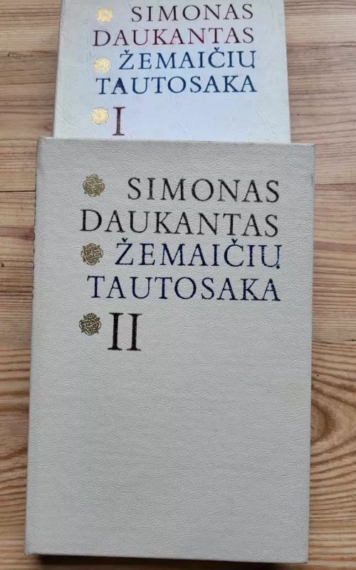 Žemaičių tautosaka (I, II dalys) - Simonas Daukantas, knyga