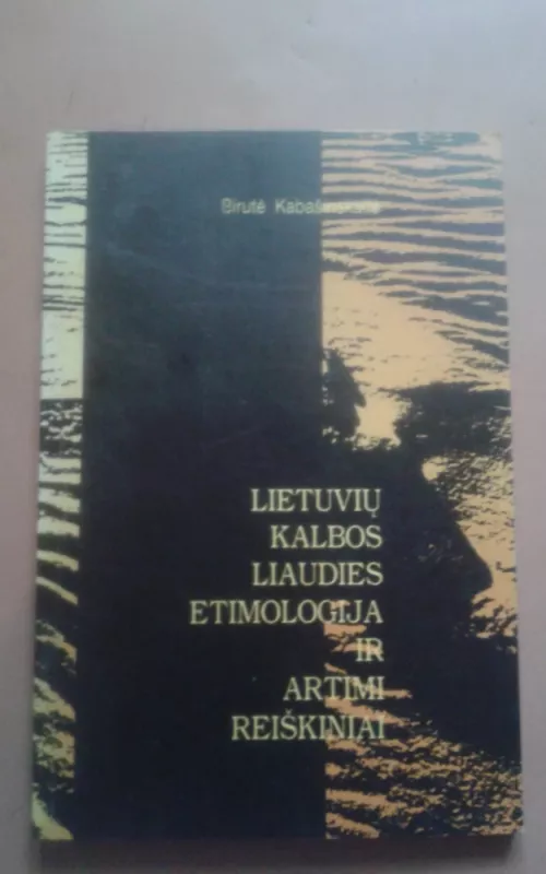 Lietuvių kalbos liaudies etimologija ir artimi reiškiniai - Birutė Kabašinskaitė, knyga