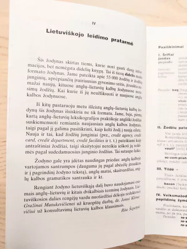 PONS anglų lietuvių kalbų žodynas - Erich Weis, knyga 5