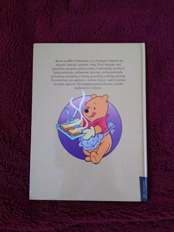 Mikės Pūkuotuko skanėstų knyga - Walt Disney, knyga 4