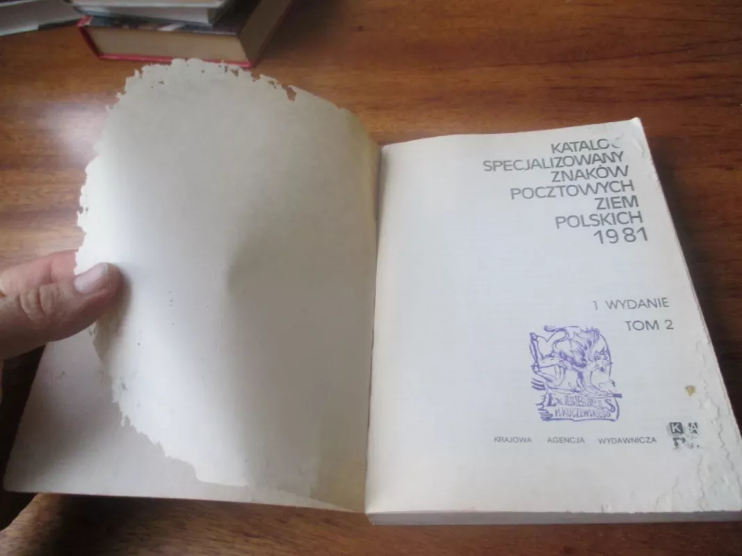 Katalog specjalizowany znakow pocztowych ziem polskich 1981 2 - Autorių Kolektyvas, knyga 3