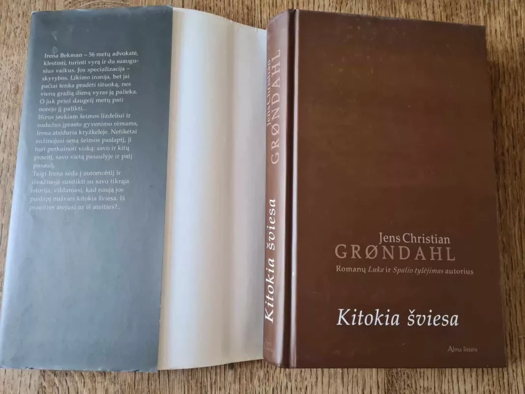Kitokia šviesa - Jens Christian Grondahl, knyga 4