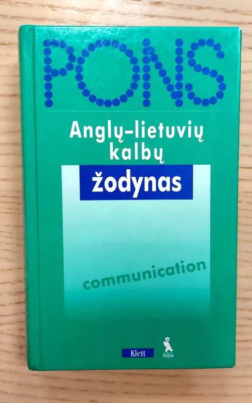 PONS anglų lietuvių kalbų žodynas - Erich Weis, knyga 2