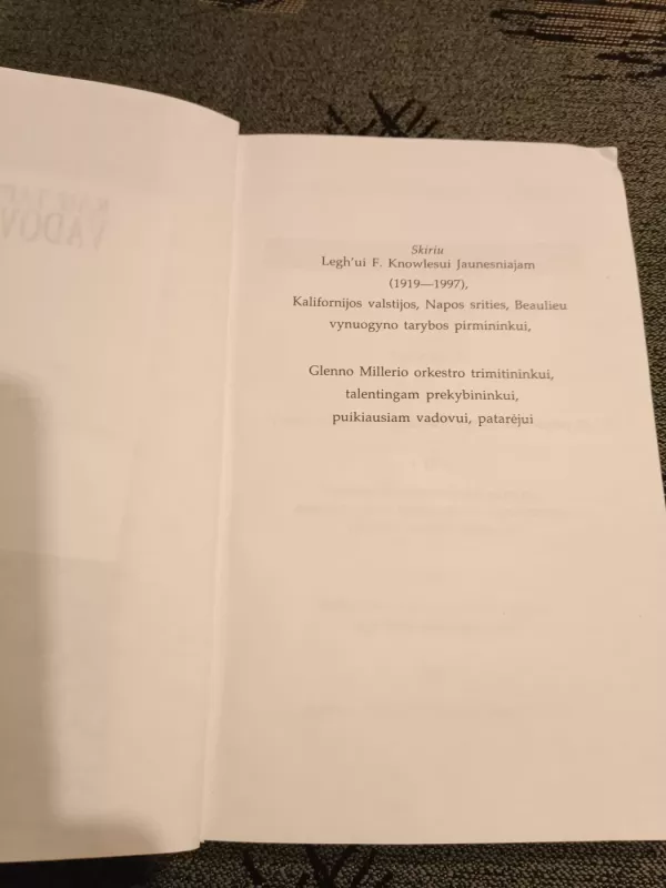 Kaip tapti vadovu - Jeffrey J. Fox, knyga 3