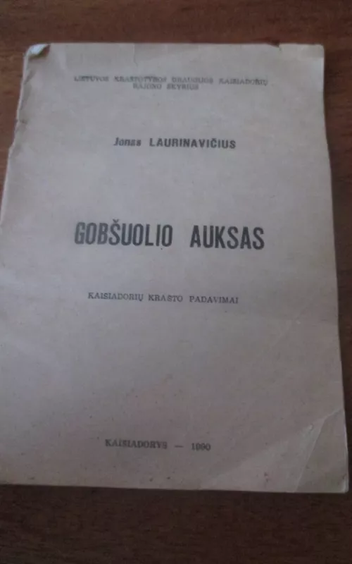 Gobšuolio auksas - Jonas Laurinavičius, knyga 2